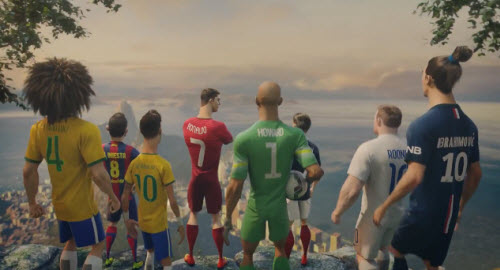 Nike tung đoạn phim hoạt hình bóng đá cực hấp dẫn - 1