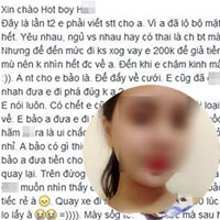 Bạn trẻ - Cuộc sống - Cô gái tố bạn trai không trả tiền... phá thai