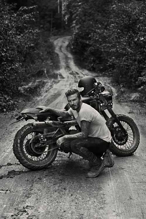 Beckham xuyên rừng cùng Triumph Bonneville đặc biệt - 4