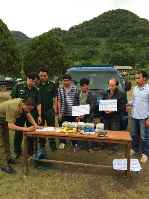 Triệt phá vụ vận chuyển ma túy lớn từ Lào về VN - 1