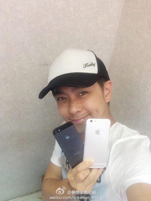 HOT: iPhone 6 trên tay ngôi sao Lâm Chí Dĩnh - 1