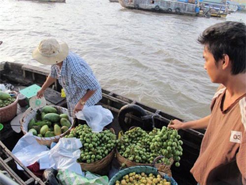 Ngắm bình minh, lênh đênh cùng chợ nổi Cái Răng - 3