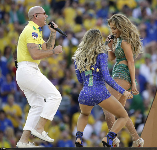 Jennifer Lopez rực cháy tại lễ khai mạc World Cup - 8