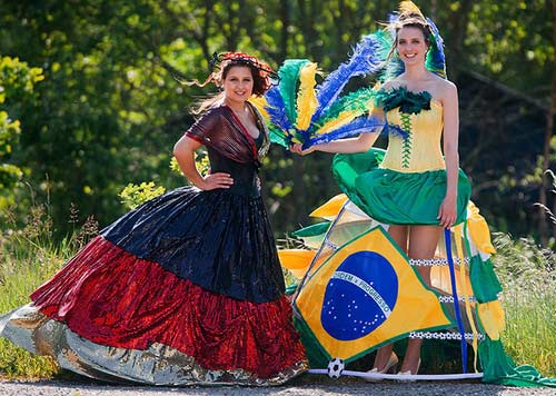 Sắc màu World Cup lan tỏa khắp hành tinh - 1