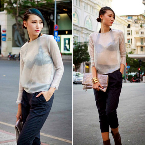 Mốt xuyên thấu chiếm lĩnh thị trường thời trang hè - 3