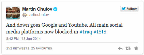 Google, Facebook và hàng loạt mạng xã hội bị chặn ở Iraq - 1