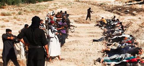 Phiến quân công bố hình ảnh thảm sát binh sĩ Iraq - 1