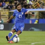 Bóng đá - Pirlo hụt siêu phẩm đá phạt trước ĐT Anh