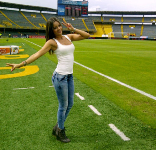 Nữ phóng viên nóng bỏng gây sốt tại World Cup 2014 - 9