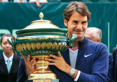 Federer hạnh phúc với “thiên đường thứ 7” ở Halle - 1
