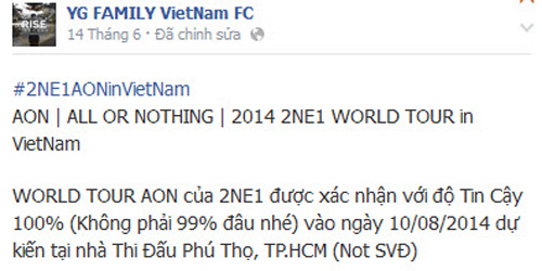 Tháng 8 tới, 2NE1 sẽ có mặt tại Việt Nam - 2