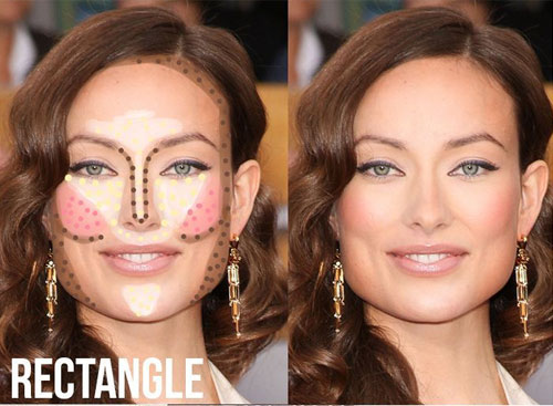 Học mỹ nhân cách đánh sáng tối cho từng khuôn mặt - 4