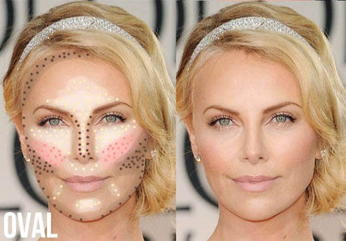 Học mỹ nhân cách đánh sáng tối cho từng khuôn mặt - 6