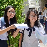 Giáo dục - du học - Điểm cao nhờ được chọn môn thi