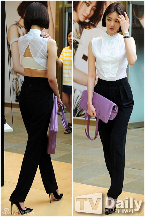 Người đẹp Hàn khoe thân "nửa vời" - 3