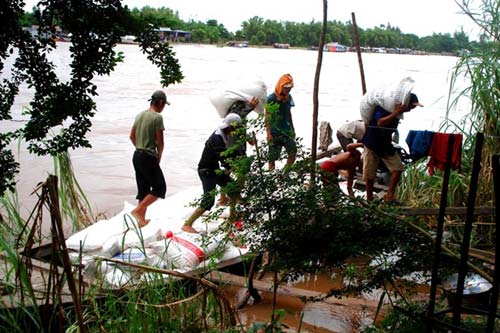 Cận cảnh buôn lậu ở biên giới miền Tây - 9