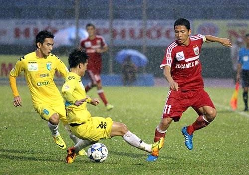 "Chung kết" V-League hấp dẫn ở sân Gò Đậu - 1