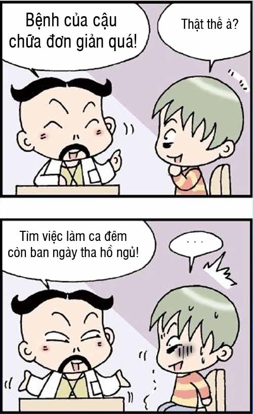 Truyện tranh: Chữa chứng mất ngủ mãn tính - 2