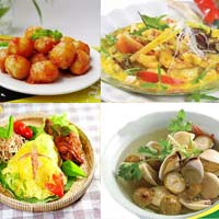 Ẩm thực - Thực đơn bữa tối ngon miệng, "ngon mắt"