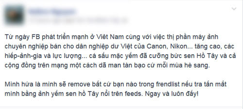 Ném đá phụ nữ béo chụp ảnh bên sen: Cuộc “đấu tố” tàn bạo - 3