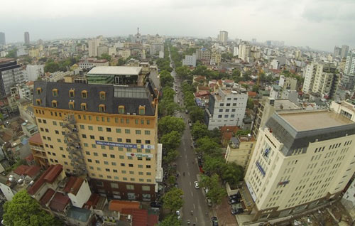 'Phố Wall mới' của Hà Nội nhìn từ camera bay - 4