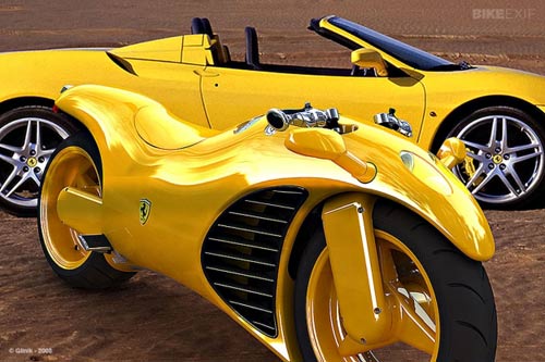 5 môtô concept ấn tượng nhất của các hãng xe hơi
