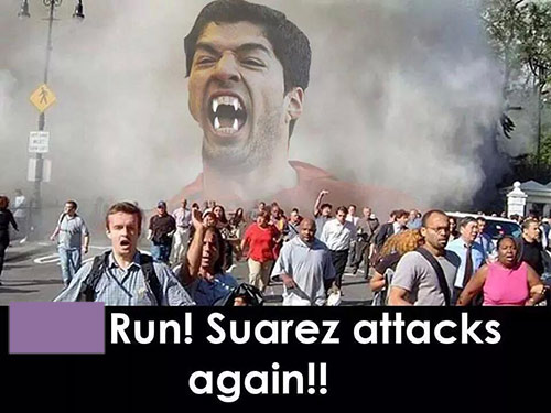 Cộng đồng mạng chế ảnh “quỷ dữ Suarez” hiện hình - 2