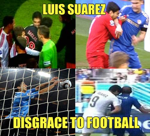 Cộng đồng mạng chế ảnh “quỷ dữ Suarez” hiện hình - 5