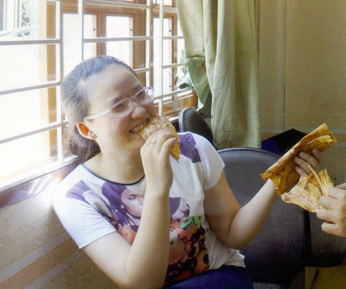 Chuối lát nướng quà quê thơm thảo - 3