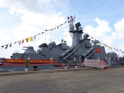 Cận cảnh cặp tàu tên lửa đầu tiên Việt Nam tự đóng - 2