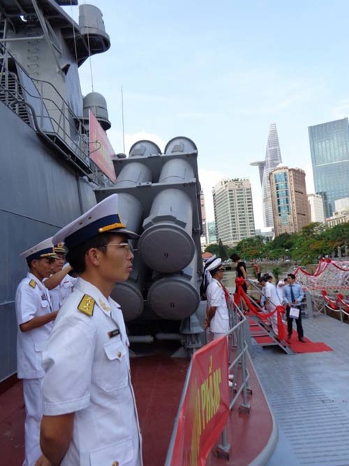 Cận cảnh cặp tàu tên lửa đầu tiên Việt Nam tự đóng - 3