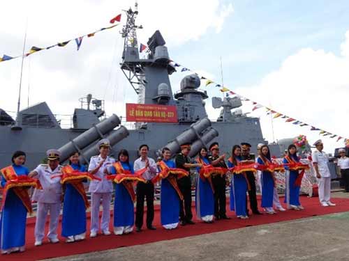 Cận cảnh cặp tàu tên lửa đầu tiên Việt Nam tự đóng - 7