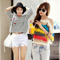 Bí quyết mặc đẹp - Để vòng hai chưa chuẩn vẫn tự tin với áo hở eo