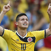 Bóng đá - Colombia-Uruguay: Vắng Suarez, "chủ" mừng "khách" lo