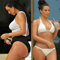 Làm đẹp cùng sao - Choáng váng trước số đo dị thường của Kim Kardashian