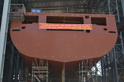 Gấp rút hoàn thiện “soái hạm” cho cảnh sát biển - 4