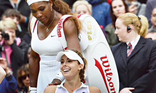 Serena Williams sốc trước “chiến binh” Alize Cornet - 1