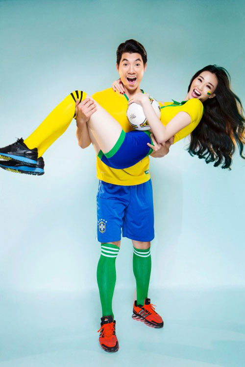 Khánh My bốc lửa cổ vũ World Cup - 9