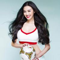 Bóng đá - Khánh My bốc lửa cổ vũ World Cup