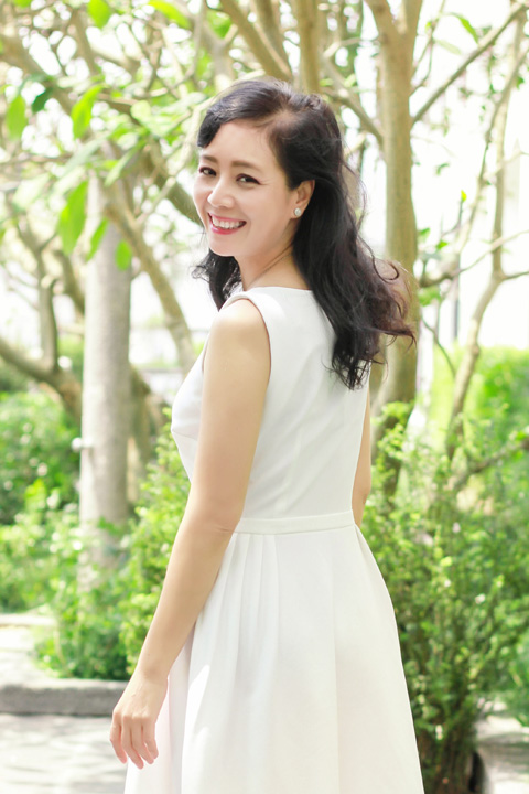 NSƯT Chiều Xuân và con gái đẹp tinh khôi cùng cỏ cây - 4