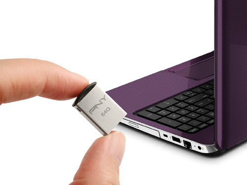 USB siêu tí hon, siêu nhẹ như kẹp giấy của PNY - 1