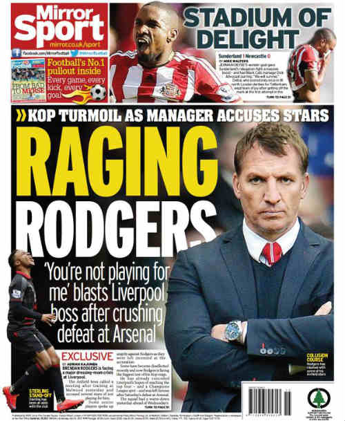 Liverpool có biến: HLV Rodgers tố học trò "phản bội" - 1