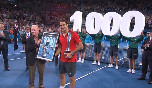 ATP 1/4 mùa giải: 1000 chiến thắng của Federer (P1) - 1