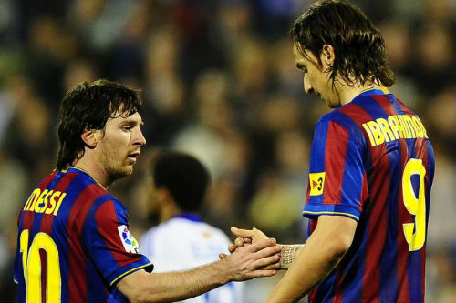 Ibra & quá khứ dữ dội ở Barca: Làm Messi "nóng mặt" (Kỳ 2) - 1