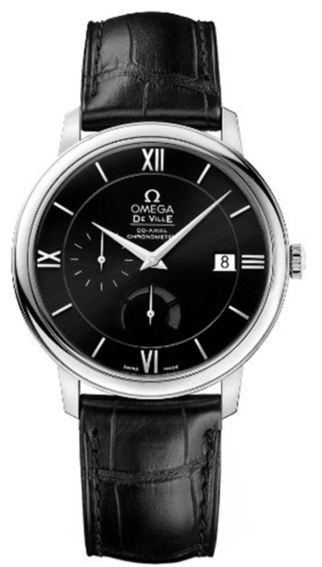 5. Omega DeVille 424.13.40.21.01.001: 2.677 USD

Tương tự Baume &amp; Mercier Classima 10.098, sản phẩm này cũng được làm bằng thép không rỉ, dây da, kính sapphire với lớp phủ chống chói và khả năng chống thấm nước ở độ sâu 30m.
