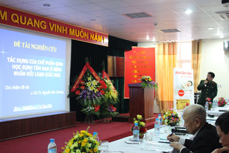 Bệnh viện 103 công bố nghiên cứu lâm sàng Lactium cho bệnh nhân mất ngủ - 3