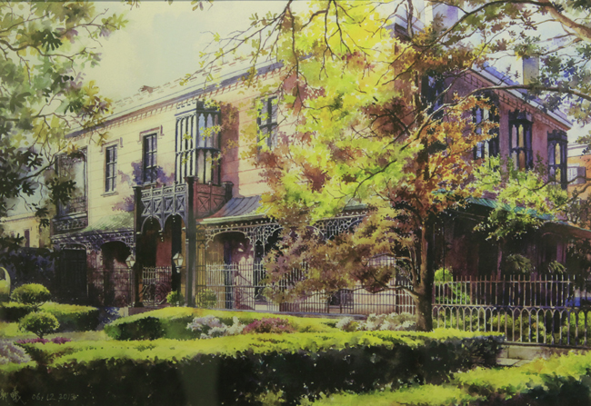 Thiếu nữ tuyệt đẹp qua những nét vẽ tranh màu nước - 6