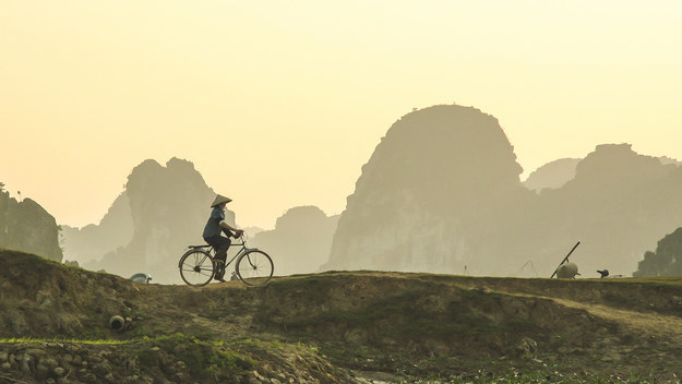 Phong cảnh thôn quê thanh bình ở Ninh Bình. Ảnh: Michaël Garrigues / Flickr: lain32