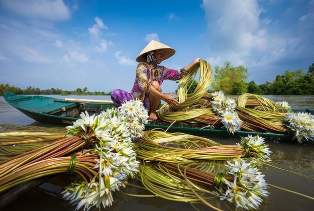 Hãy lênh đênh trên một con thuyền và khám phá những gì kỳ thú nhất của sông Mekong. Ảnh Nhiem Hoang / smithsonianmag.com