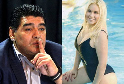 Maradona bị tình cũ đe dọa bằng "clip nhạy cảm" - 1